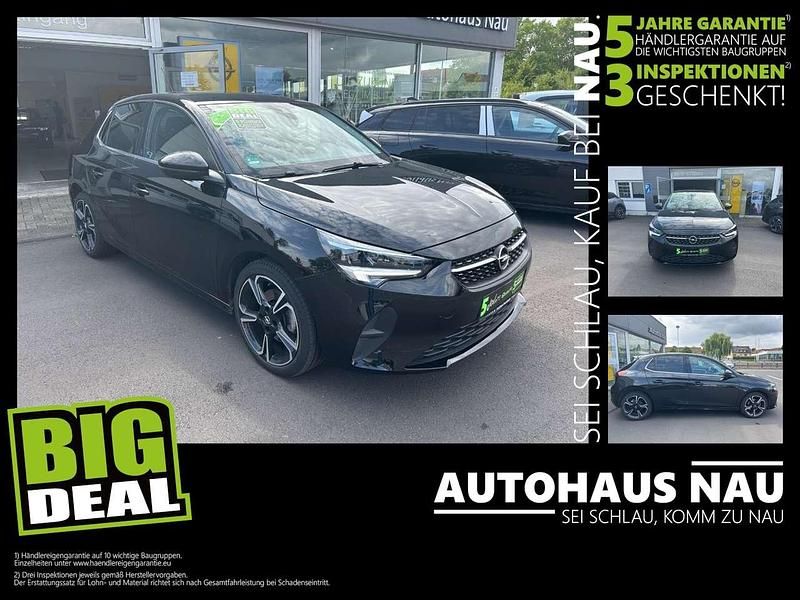 Diamant schwarz/karbon schwarz Gebraucht 2022 Opel Corsa Elegance Kleinwagen | 16.490 € (Fairer Preis) - Bild 1/4