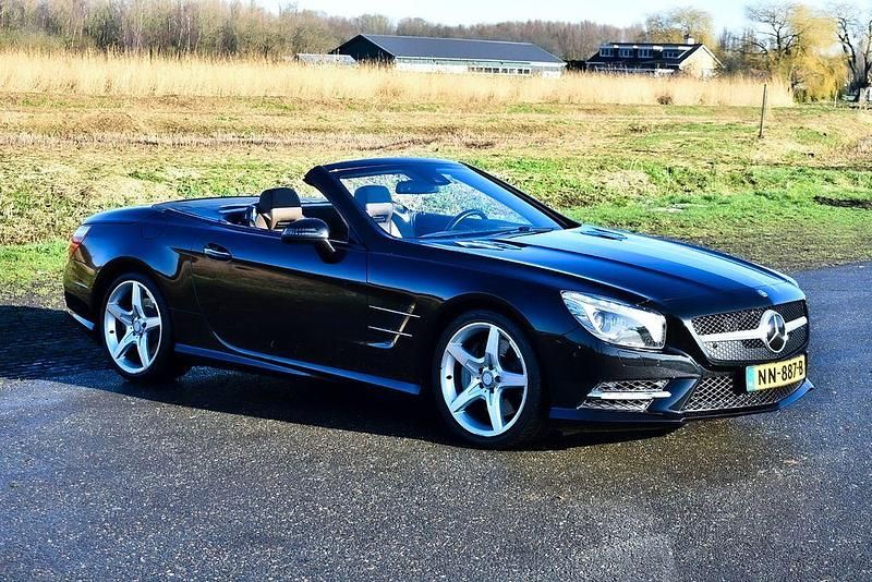 Gebraucht Mercedes SL500 435 PS (319 kW) 2012 Schwarz Cabrio