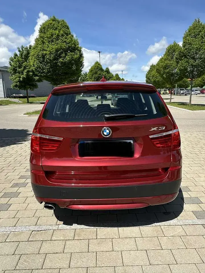 Gebraucht BMW X3 184 PS (135 kW) 2012 Rot SUV