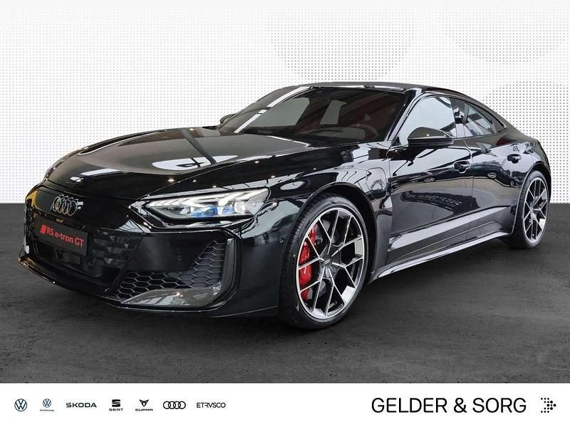 Mythosschwarz metallic Neu 2024 Audi RS e-tron GT Sport Limousine | 177.692 € - Bild 1/4
