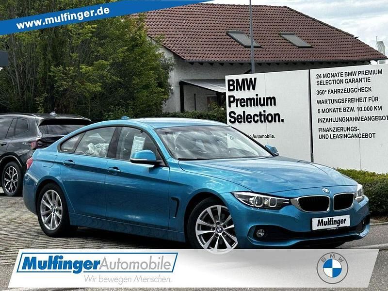 Blau Gebraucht 2019 BMW 420 Limousine | 21.900 € (Fairer Preis) - Bild 1/4