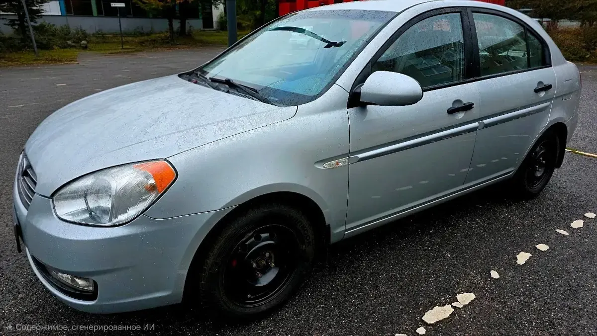 Brugt Hyundai Accent 2007 Grå Sedan