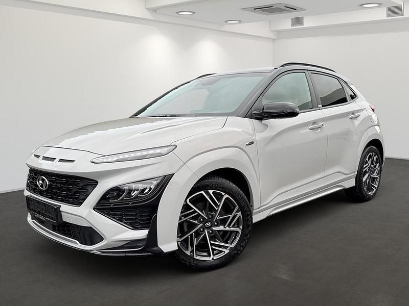 Gebraucht Hyundai Kona N Line 120 PS (88 kW) 2021 Grau metallic SUV