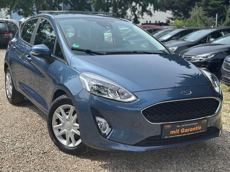 Blau Gebraucht 2018 Ford Fiesta Kleinwagen | 8.990 € (Guter Preis) - Bild 1/4