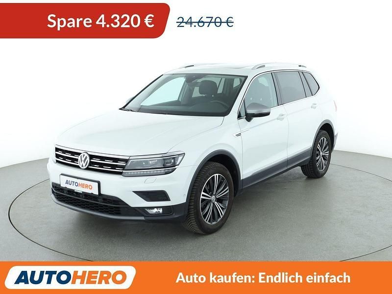 Weiß Gebraucht 2019 VW Tiguan Allspace Comfortline SUV | 20.350 € (Guter Preis) - Bild 1/3
