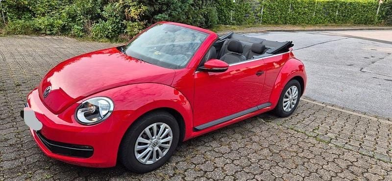 Rot Gebraucht 2014 VW Beetle Cabrio | 10.990 € (Guter Preis) - Bild 1/4