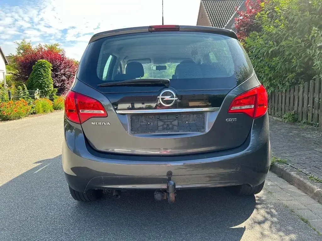 Gebraucht Opel Meriva 110 PS (80 kW) 2012 Grau Van / Kleinbus