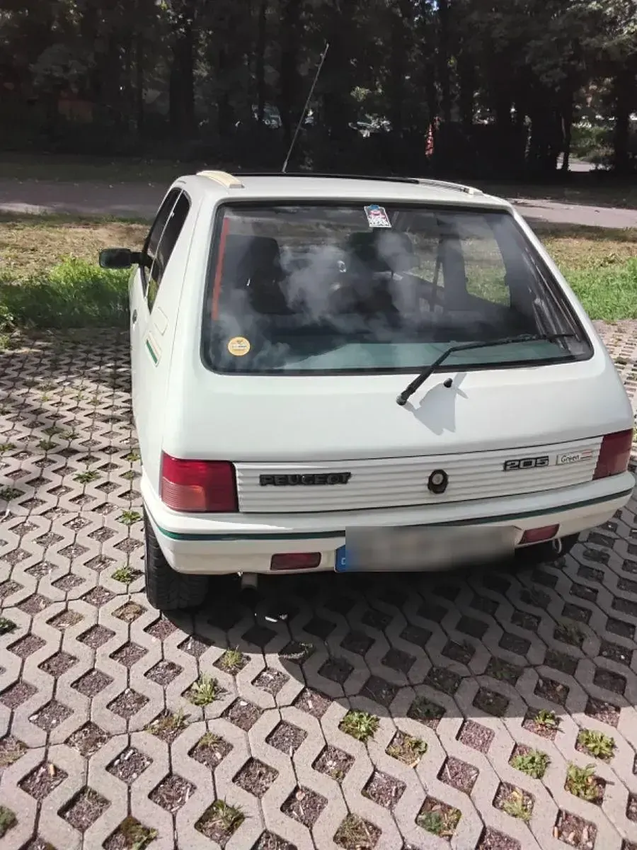 Gebraucht Peugeot 205 75 PS (55 kW) 1991 Weiß Kleinwagen