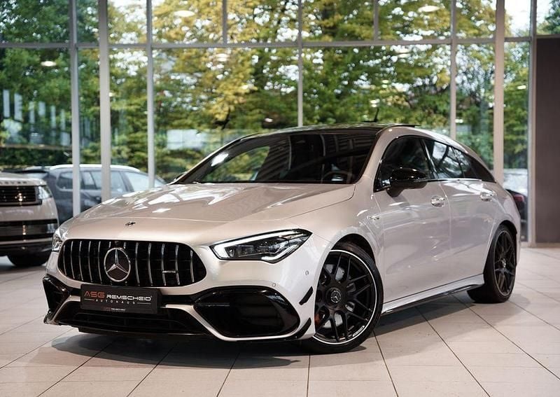 Silber Gebraucht 2022 Mercedes CLA45 AMG Shooting Brake AMG Kombi | 49.900 € (Fairer Preis) - Bild 1/4