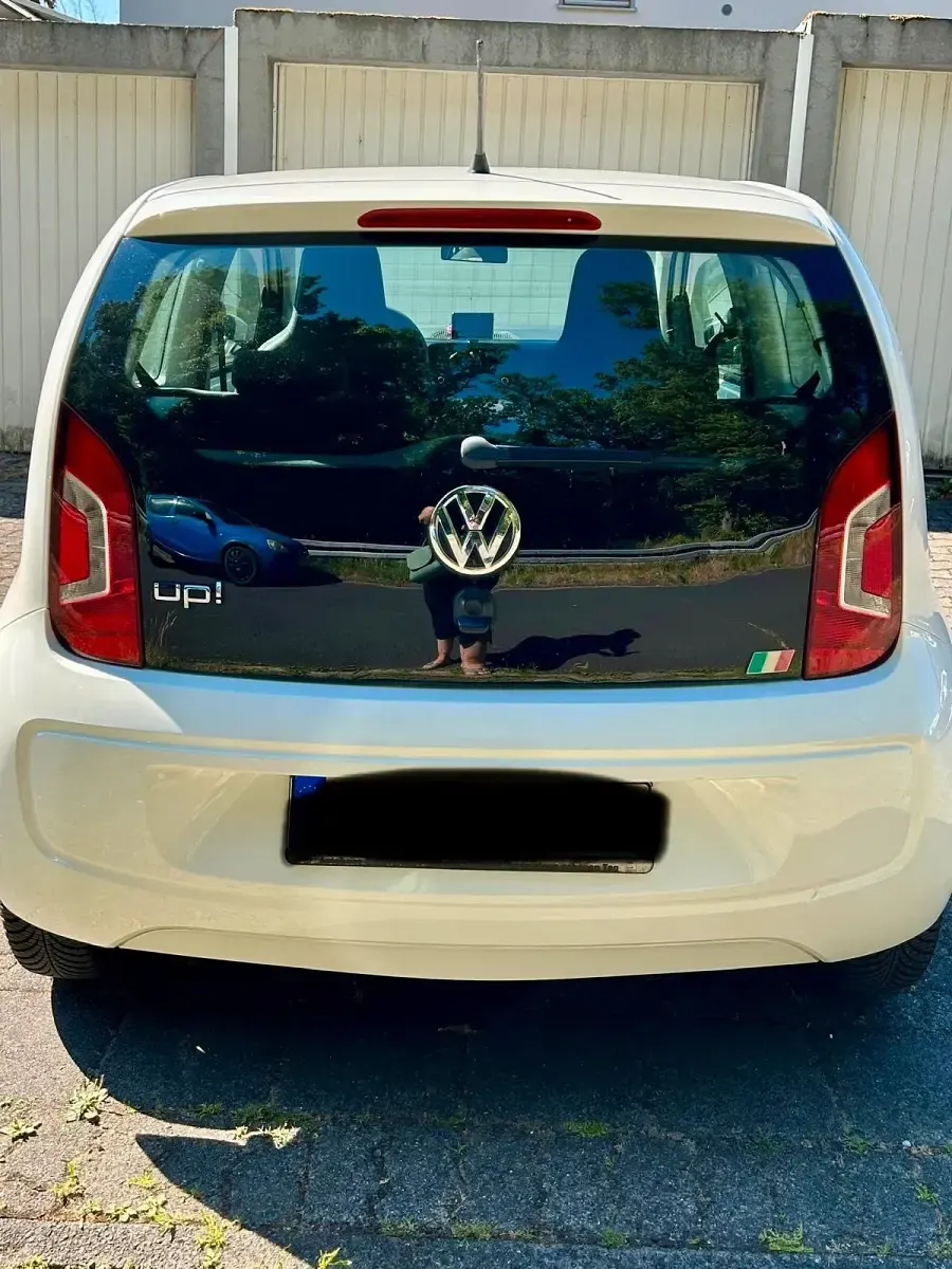 Gebraucht VW up! move up! 60 PS (44 kW) 2015 Weiß Kleinwagen