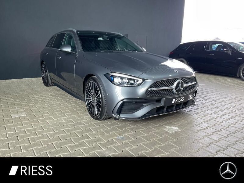 Grau Gebraucht 2024 Mercedes C200 AMG Kombi | 46.900 € (Teuer) - Bild 1/4