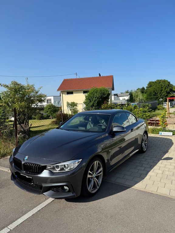 Grau Gebraucht 2016 BMW 430 Cabriolet M Sport Cabrio | 21.999 € (Fairer Preis) - Bild 1/4