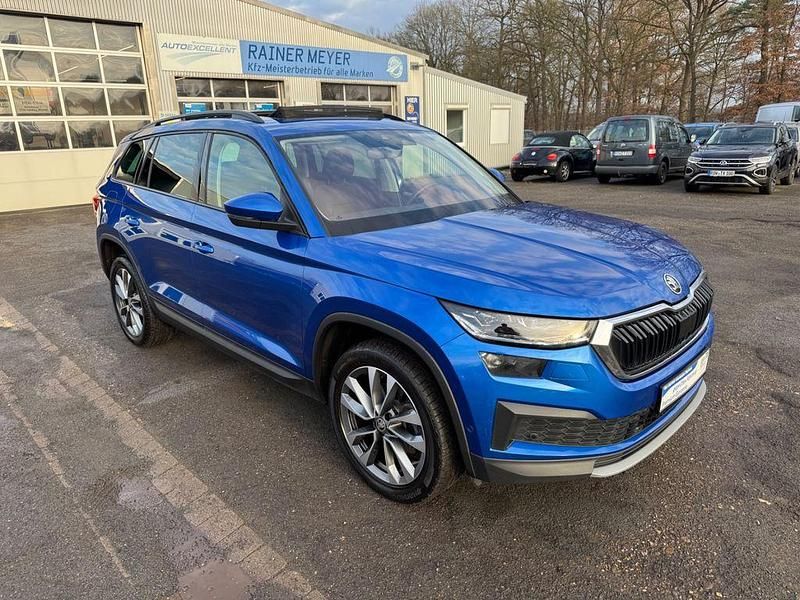 Gebraucht Skoda Kodiaq Tour 150 PS (110 kW) 2022 Blau SUV