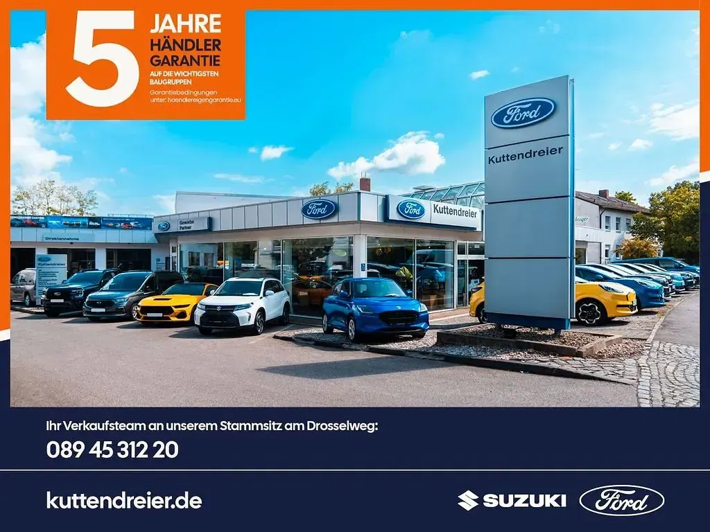 Nouvelle Ford Transit Custom Trend 232 ch (170 kW) 2025 Blanc Monospace