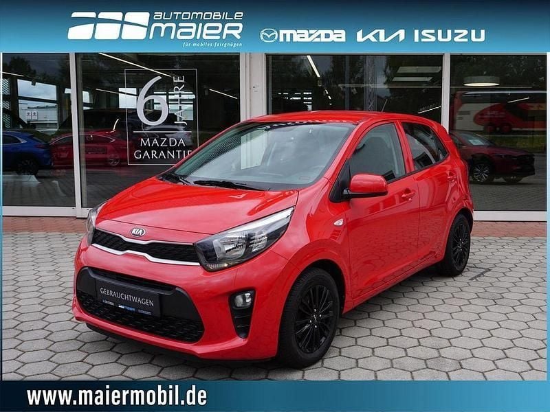 Rot Gebraucht 2018 Kia Picanto Edition 7 Kleinwagen | 10.950 € (Etwas zu teuer) - Bild 1/4