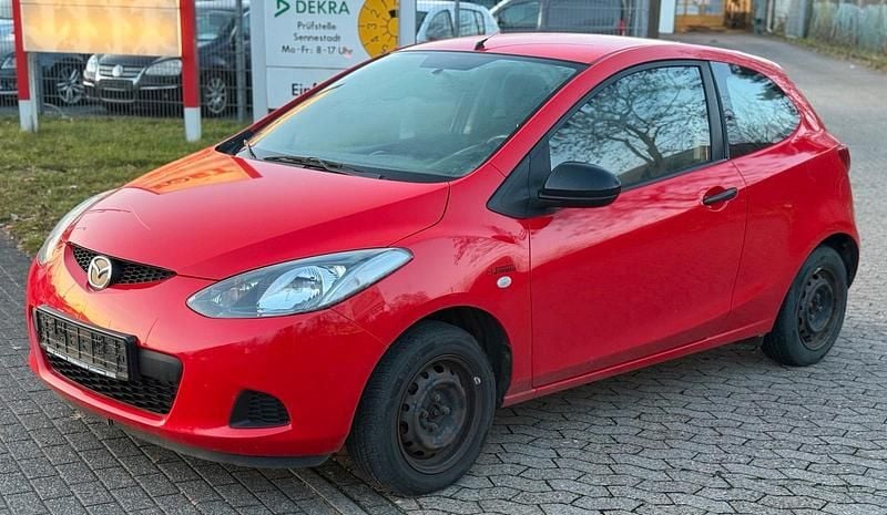 Gebraucht Mazda 2 75 PS (55 kW) 2009 Rot Kleinwagen