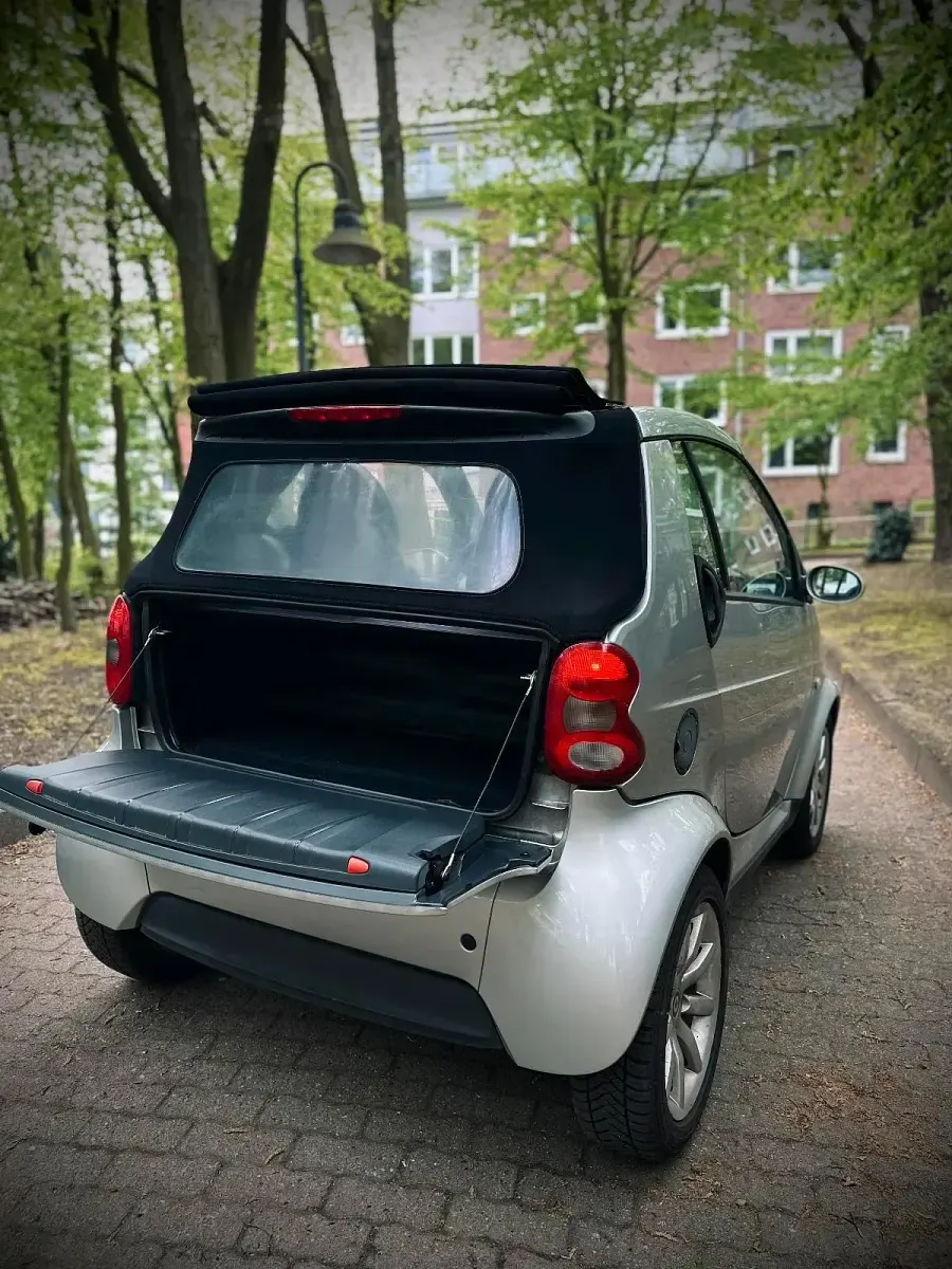 Używany Smart ForTwo Cabrio 61 KM (44 kW) 2006 Srebrny Kabriolet