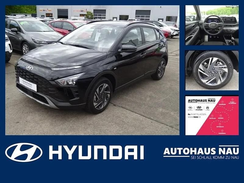 Phantom black (schwarz) Gebraucht 2024 Hyundai Bayon Trend SUV | 17.990 € (Superpreis) - Bild 1/1
