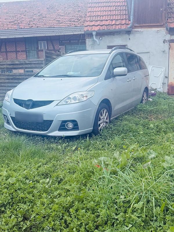 Gebraucht Mazda 5 116 PS (85 kW) 2011 Silber Van / Kleinbus