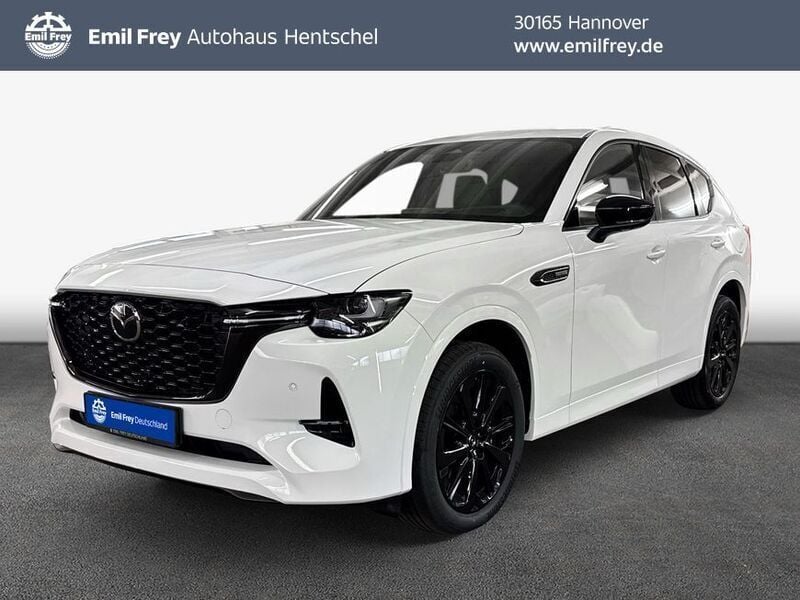 Weiß Gebraucht 2025 Mazda CX-60 Homura-Line SUV | 59.329 € - Bild 1/4