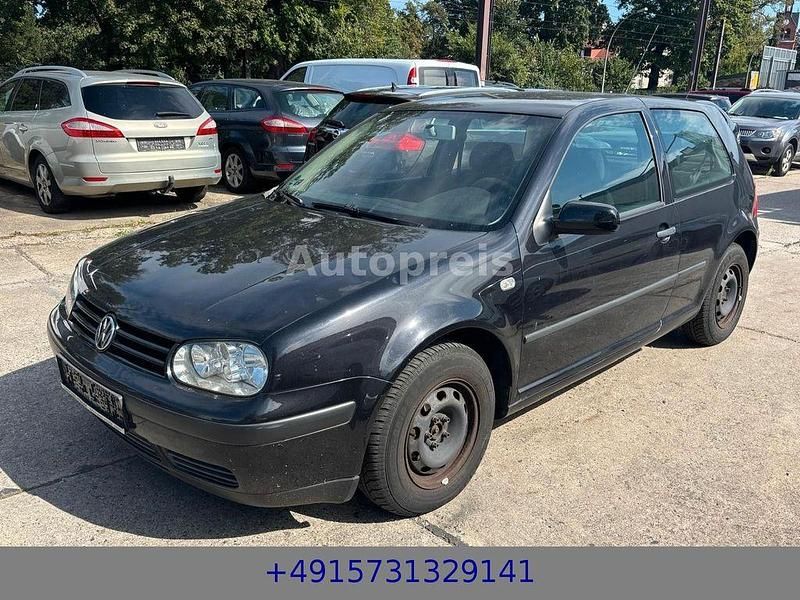 Schwarz Gebraucht 2003 VW Golf IV Basis Limousine | 600 € (Superpreis) - Bild 1/4