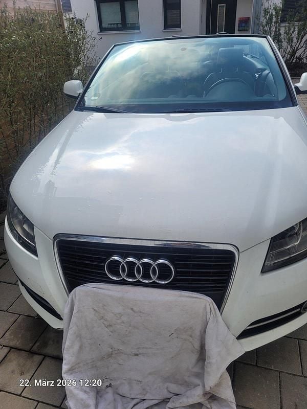 Gebraucht Audi A3 Cabriolet 105 PS (77 kW) 2010 Weiß Cabrio