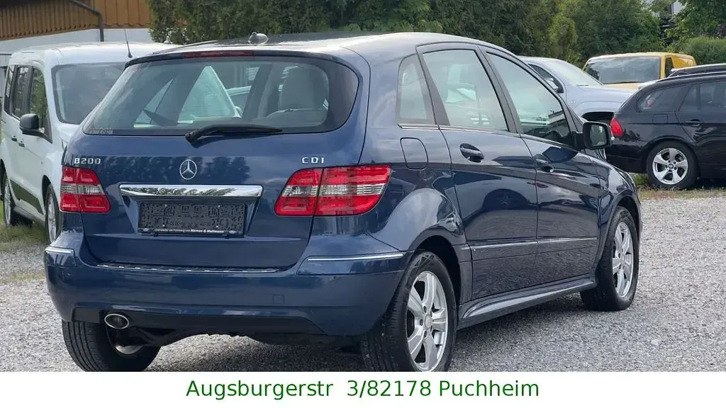 Gebraucht Mercedes B200 140 PS (102 kW) 2009 Blau Van / Kleinbus