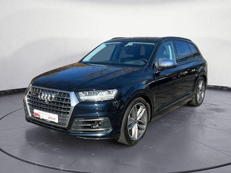 Gebraucht Audi SQ7 Design 435 PS (319 kW) 2016 Tintenblau metallic SUV