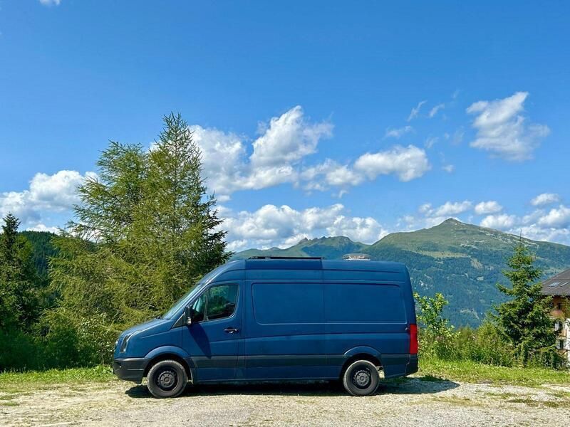 Blau Gebraucht 2009 VW Crafter Van | 22.000 € - Bild 1/4