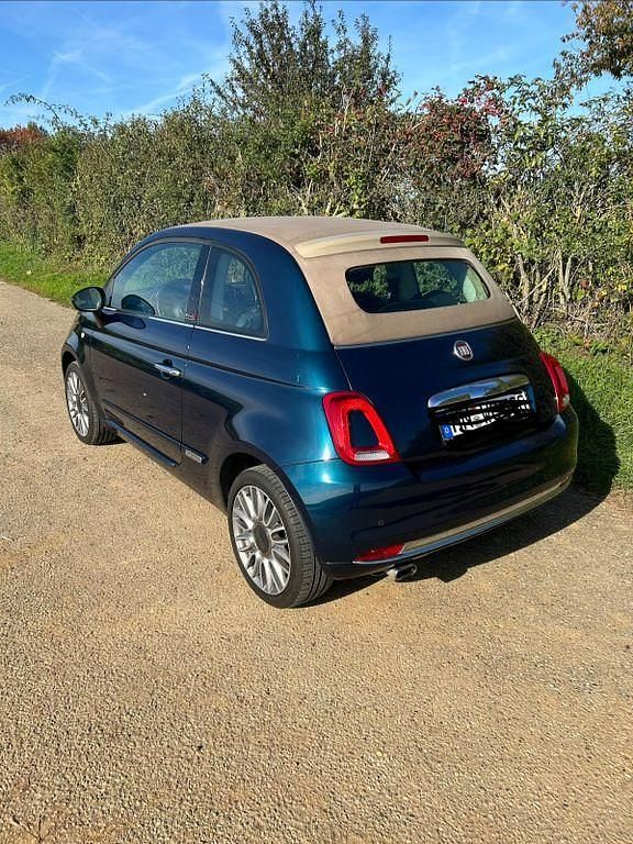 Gebraucht Fiat 500C Lounge 69 PS (50 kW) 2016 Blau Cabrio
