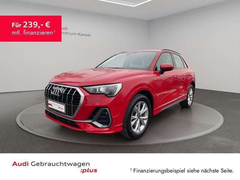 Tangorot metallic Gebraucht 2022 Audi Q3 S-Line SUV | 26.990 € (Superpreis) - Bild 1/3