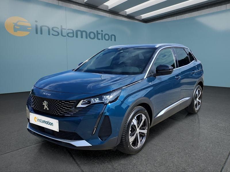 Blau Gebraucht 2023 Peugeot 3008 SUV | 24.749 € (Guter Preis) - Bild 1/4