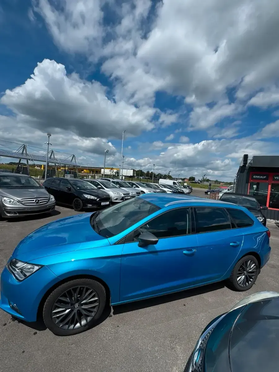 Gebraucht Seat Leon ST CONNECT 110 PS (80 kW) 2016 Blau Kombi