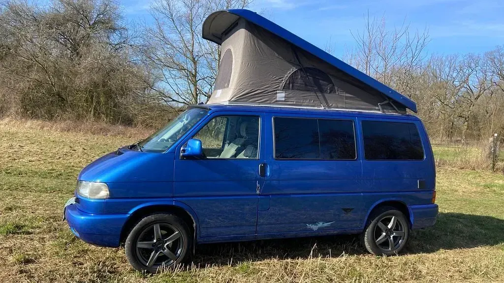 Gebraucht VW T4 102 PS (75 kW) 2003 Blau Van