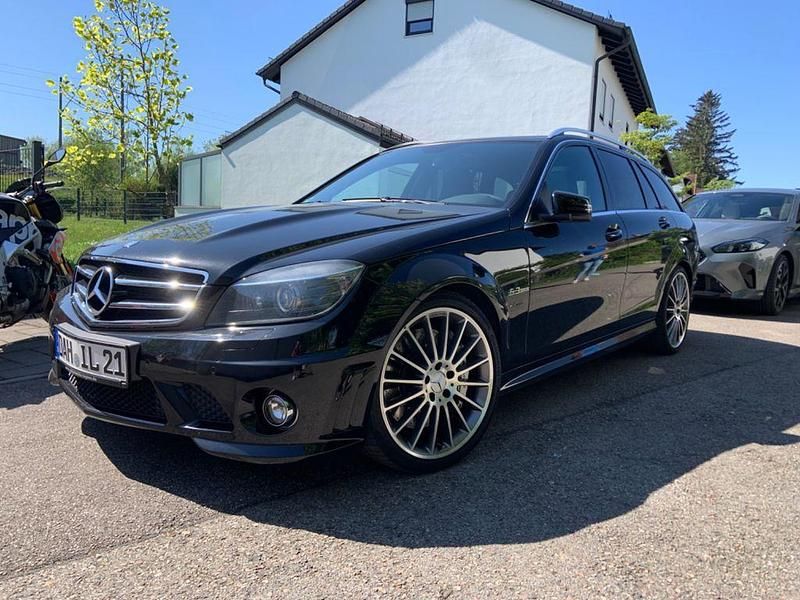 Schwarz Gebraucht 2009 Mercedes C63 AMG AMG Kombi | 42.600 € - Bild 1/4