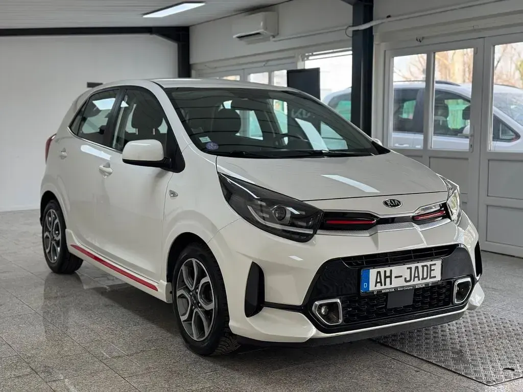 Gebraucht Kia Picanto GT-Line 84 PS (61 kW) 2021 Weiß Kleinwagen
