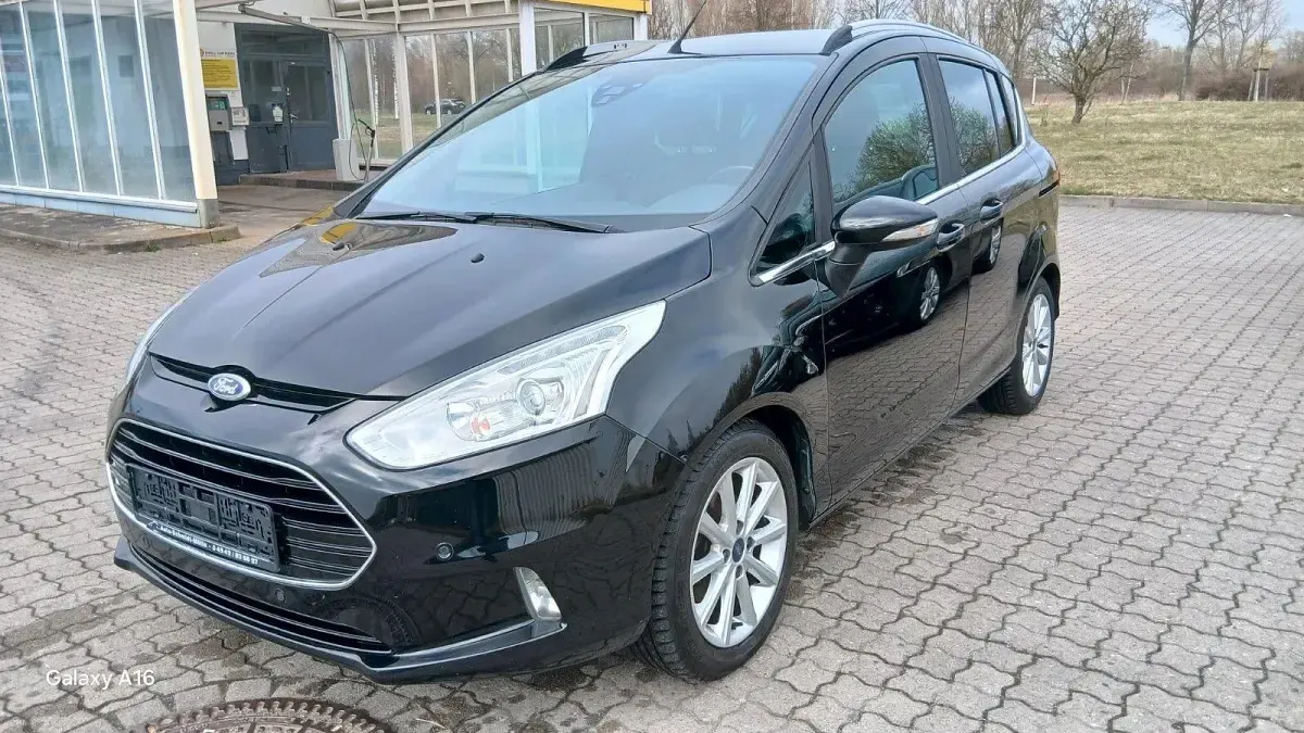 Brugt Ford B-MAX Titanium 101 HK (74 kW) 2017 Sort MPV