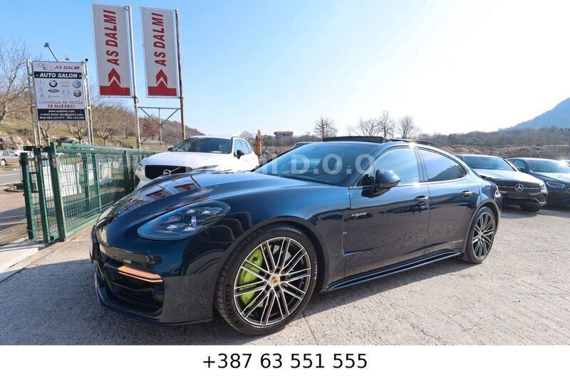 Blau Gebraucht 2020 Porsche Panamera Turbo S Sport Limousine | 93.588 € (Fairer Preis) - Bild 1/4