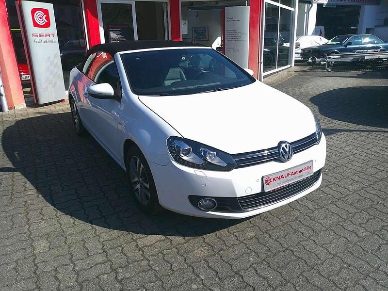 Gebraucht VW Golf 122 PS (89 kW) 2011 Weiß Cabrio