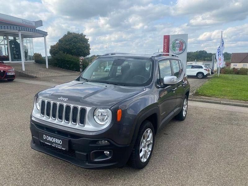 Grau Gebraucht 2016 Jeep Renegade Limited SUV | 14.590 € (Etwas zu teuer) - Bild 1/4
