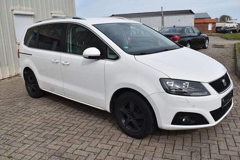 Gebraucht Seat Alhambra Style 140 PS (102 kW) 2012 Weiß Van / Kleinbus