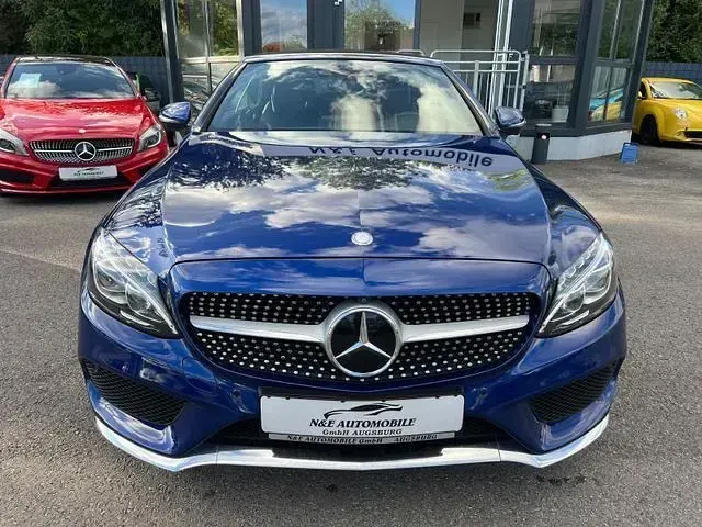 Gebraucht Mercedes C250 AMG 211 PS (155 kW) 2016 Blau Cabrio