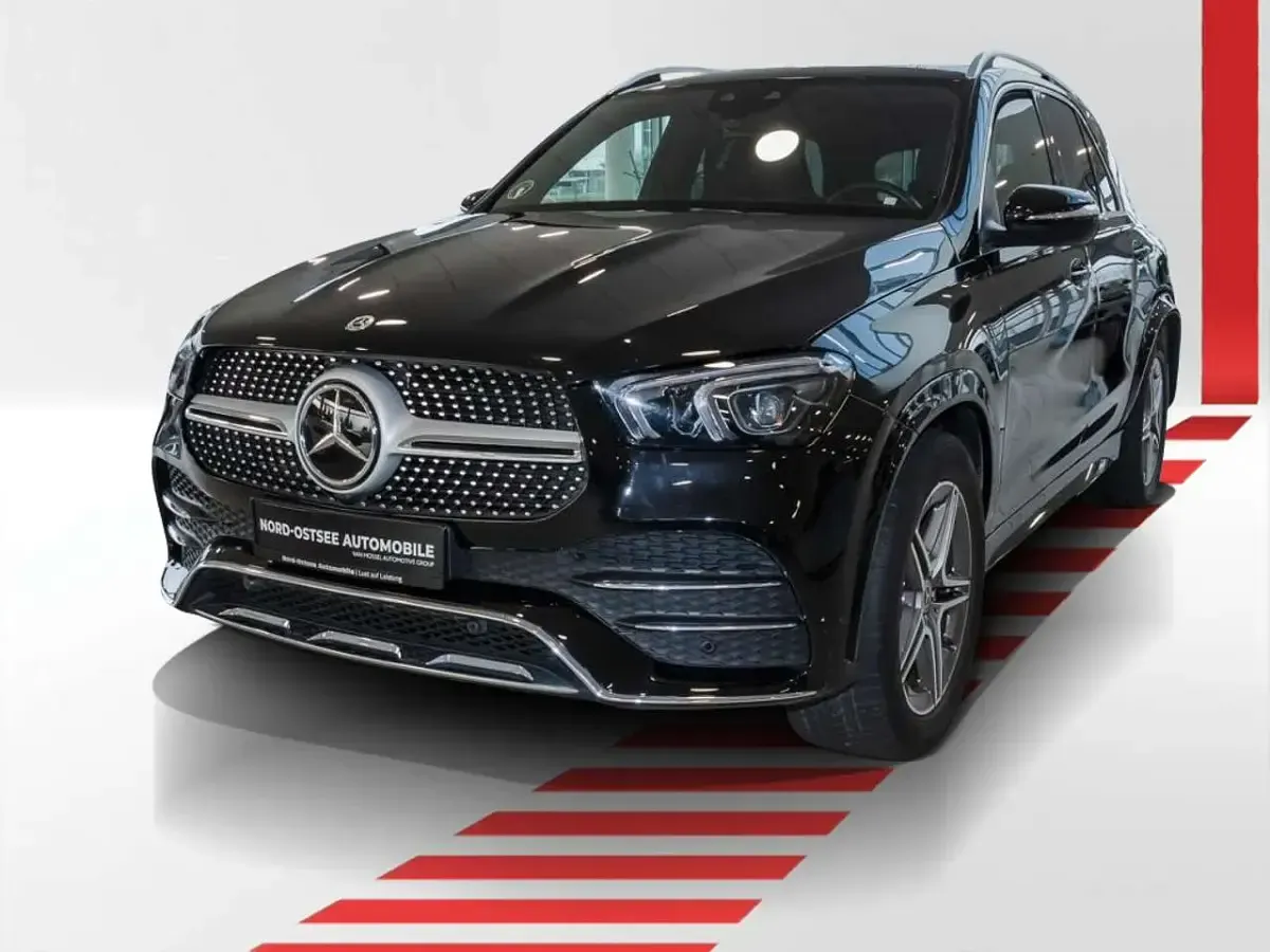 Gebraucht Mercedes GLE350 AMG 194 PS (142 kW) 2024 Metalliclack obsidianschwarz SUV
