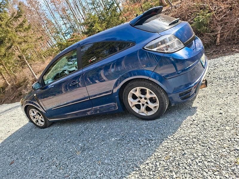 Gebraucht Opel Astra GTC 180 PS (132 kW) 2007 Blau Coupé