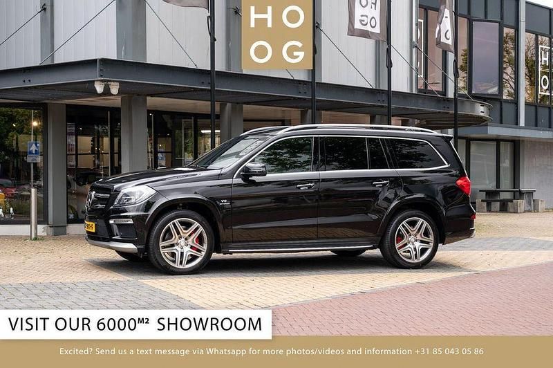 Schwarz Gebraucht 2013 Mercedes GL63 AMG AMG SUV | 58.852 € - Bild 1/4