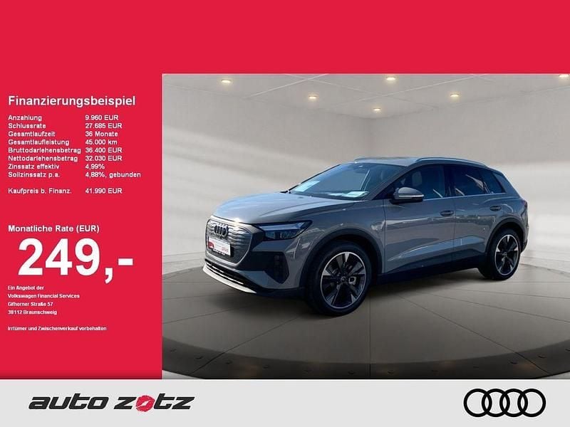 Grau Gebraucht 2024 Audi Q4 e-tron Sport SUV | 41.990 € (Fairer Preis) - Bild 1/4