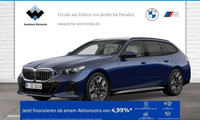 Bmw individual tansanitblau Gebraucht 2024 BMW 520 M Sport Kombi | 64.936 € - Bild 1/4