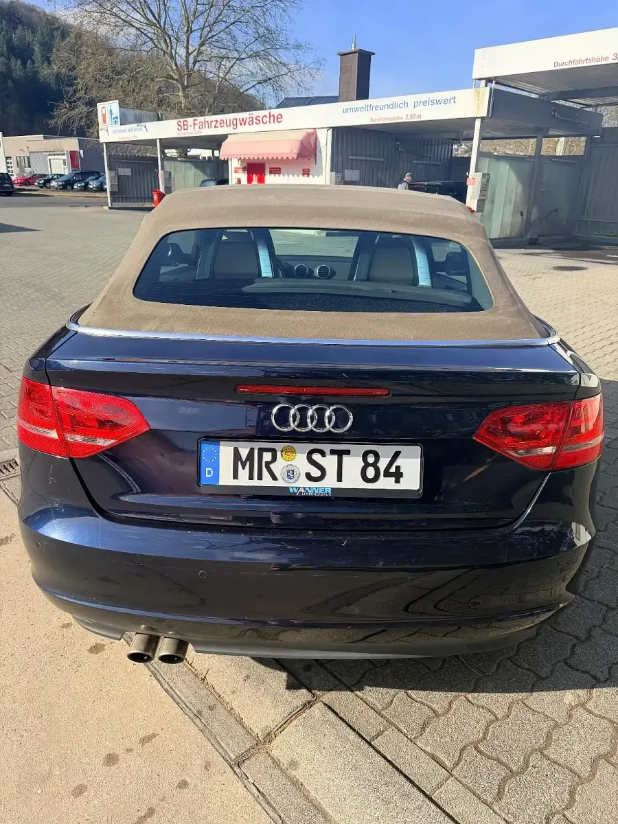 Brugt Audi A3 Cabriolet Attraction 160 HK (117 kW) 2012 Blå Cabriolet