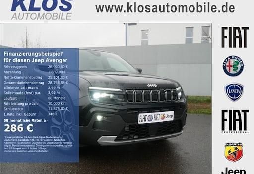 Neu Jeep Avenger Summit 100 PS (73 kW) 2026 Schwarz SUV
