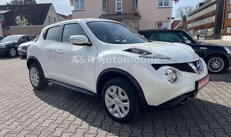 Gebraucht Nissan Juke N-Connecta 116 PS (85 kW) 2016 Weiß SUV